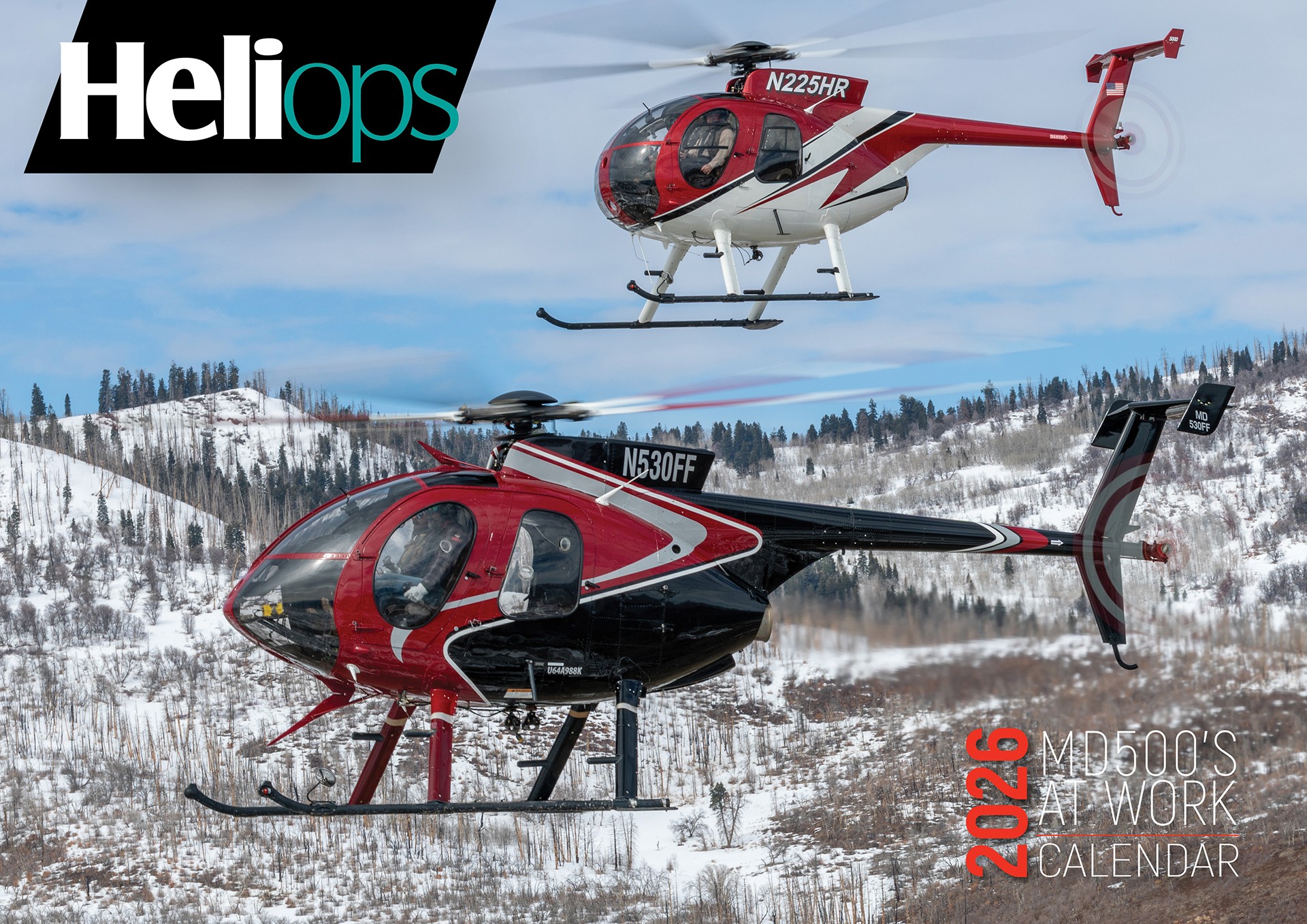 2026 MD500s at Work Calendar